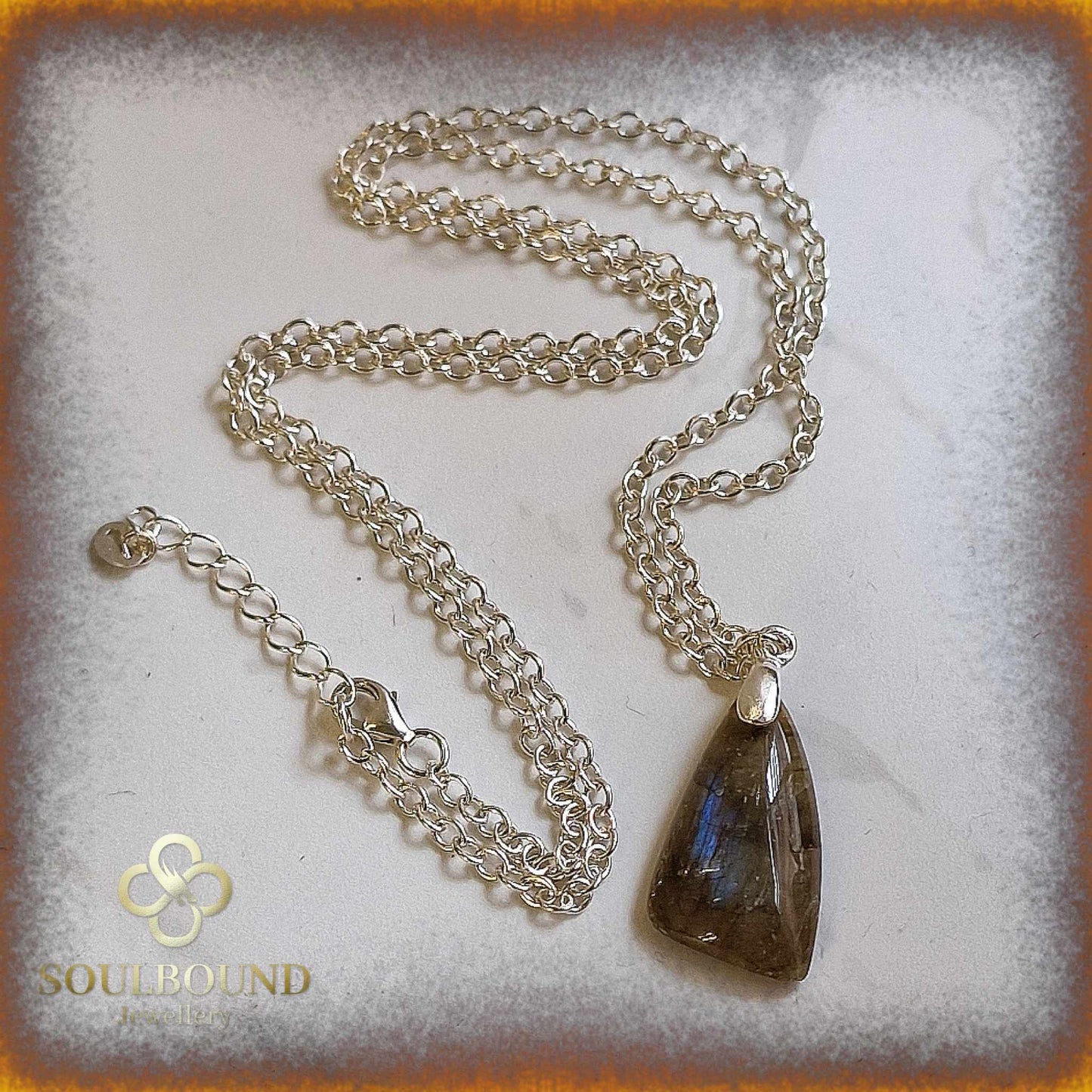 Labradorite necklace