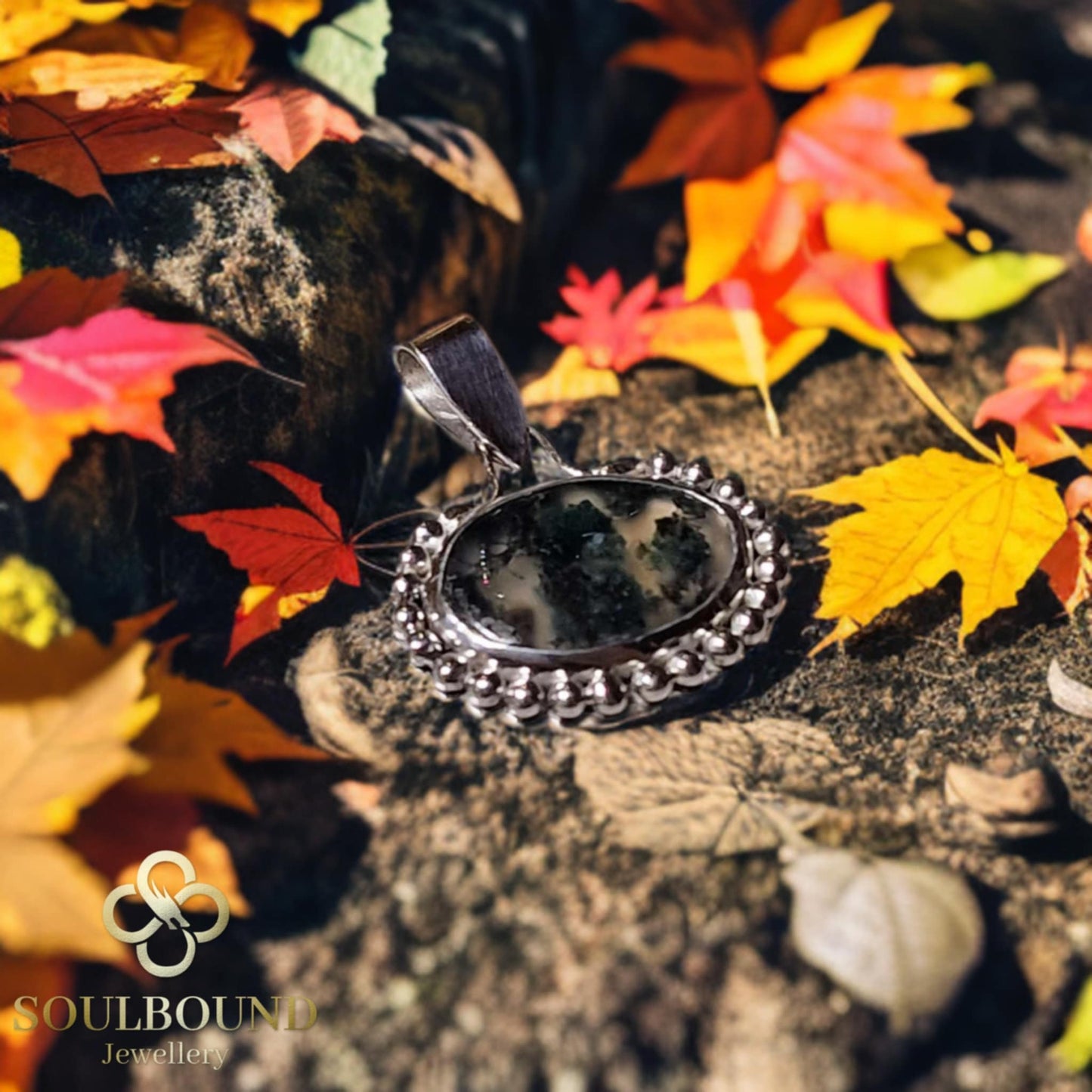 Moss Agate Necklace