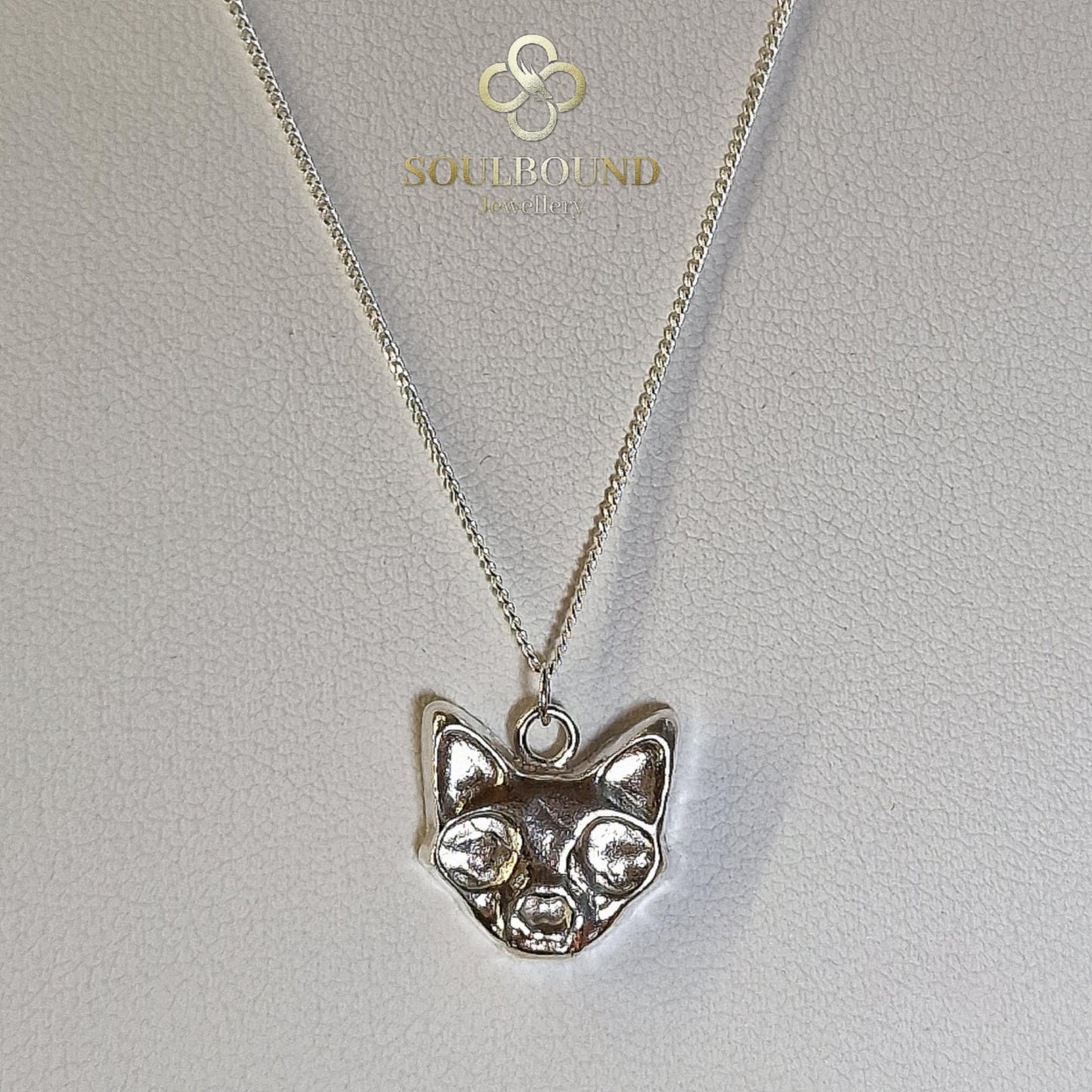 Sphinx Cat Skull Necklace
