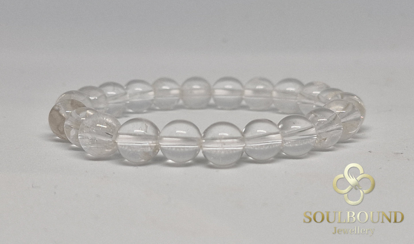 Clear Quartz Crystal Bracelet