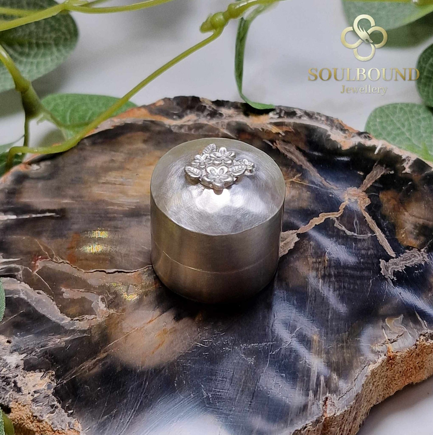 Sterling Silver Trinket Pot