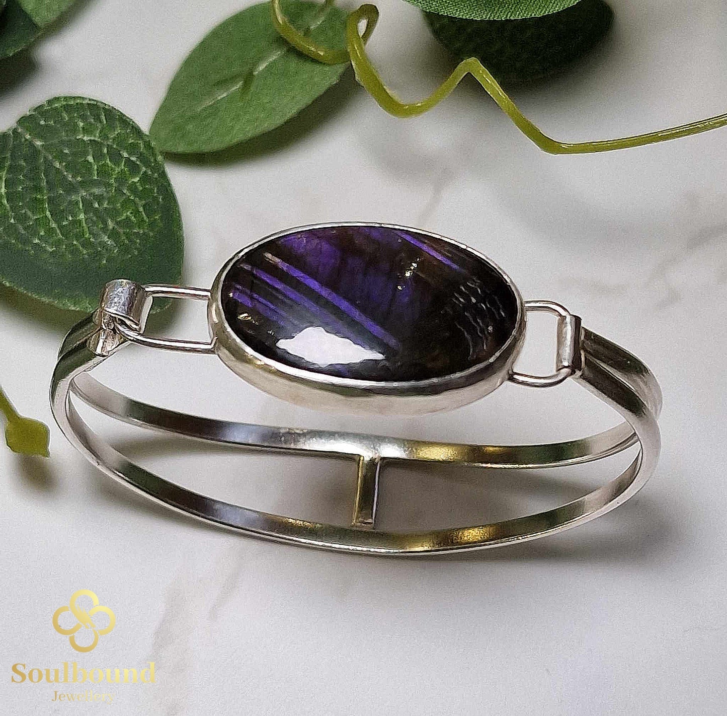 Sterling Silver Labradorite Bracelet