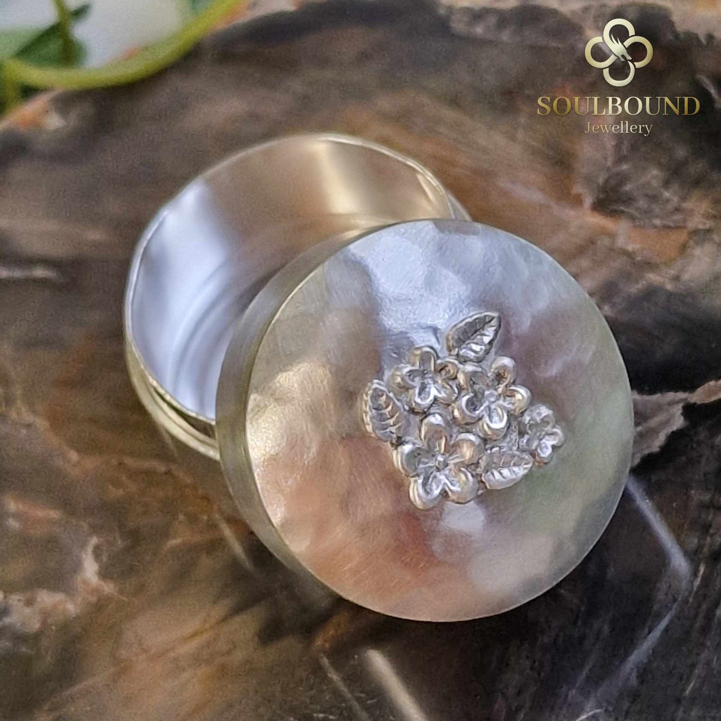 Sterling Silver Trinket Pot