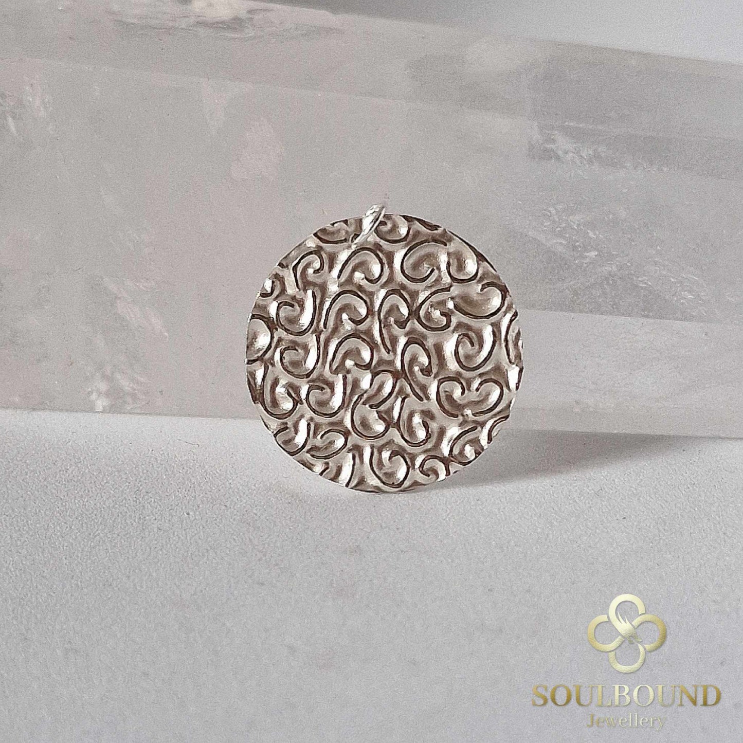 Fine Silver Keum Boo Necklace