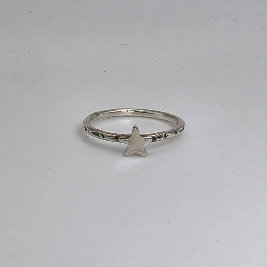 Silver Star Ring