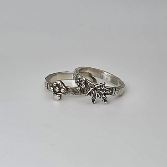 Woodland Stacker Rings