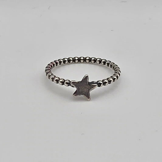 Silver Star Ring