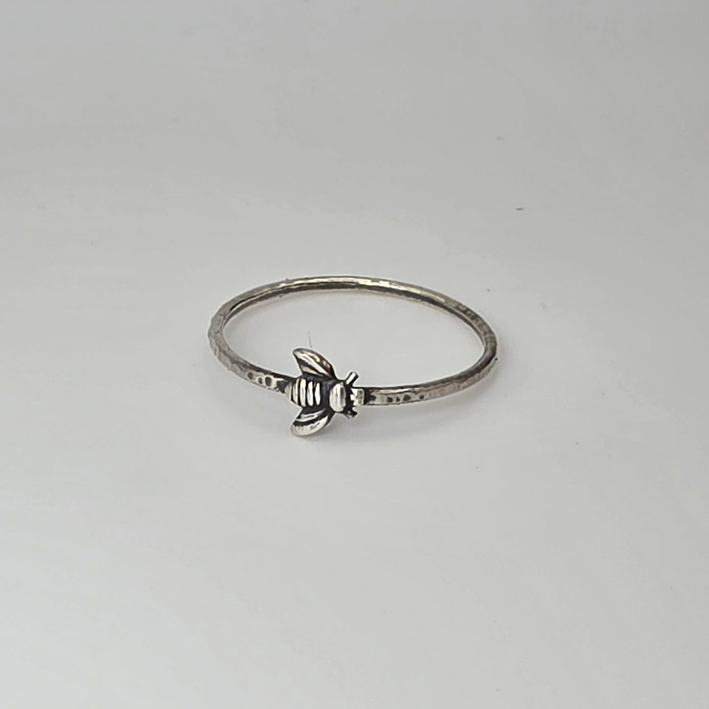Silver Bee Ring