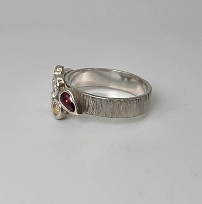 Gem Cluster Ring