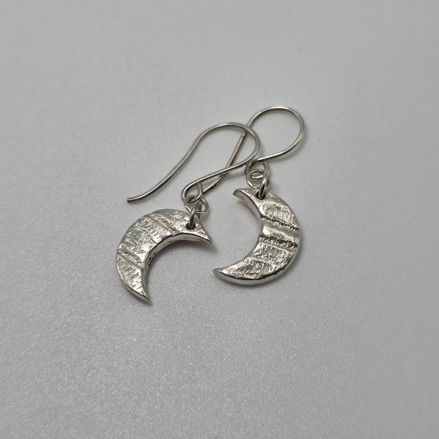 Silver Moon Earrings
