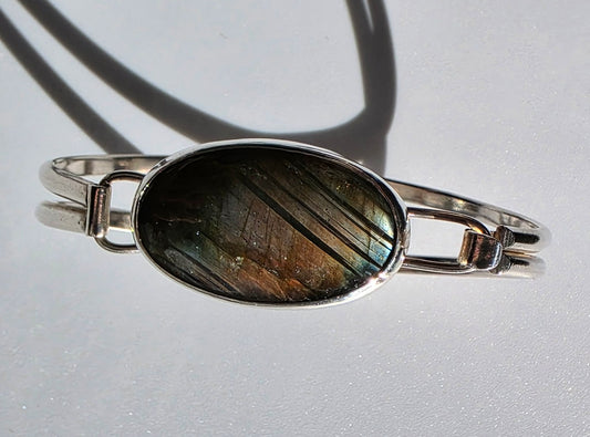 Sterling Silver Labradorite Bracelet