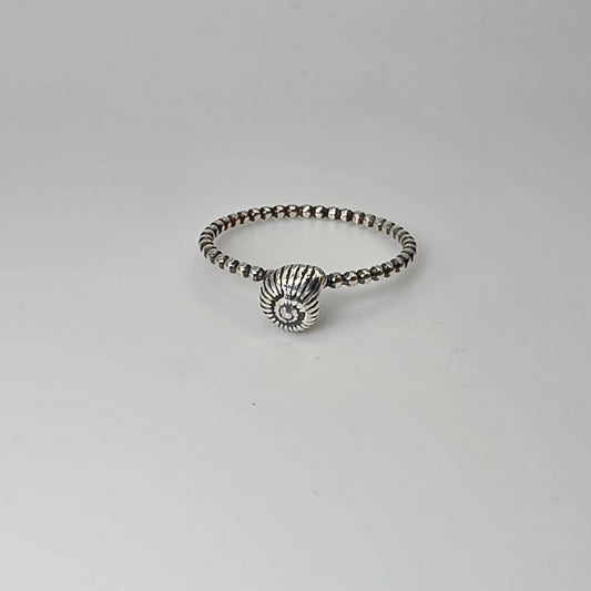 Silver Shell Ring