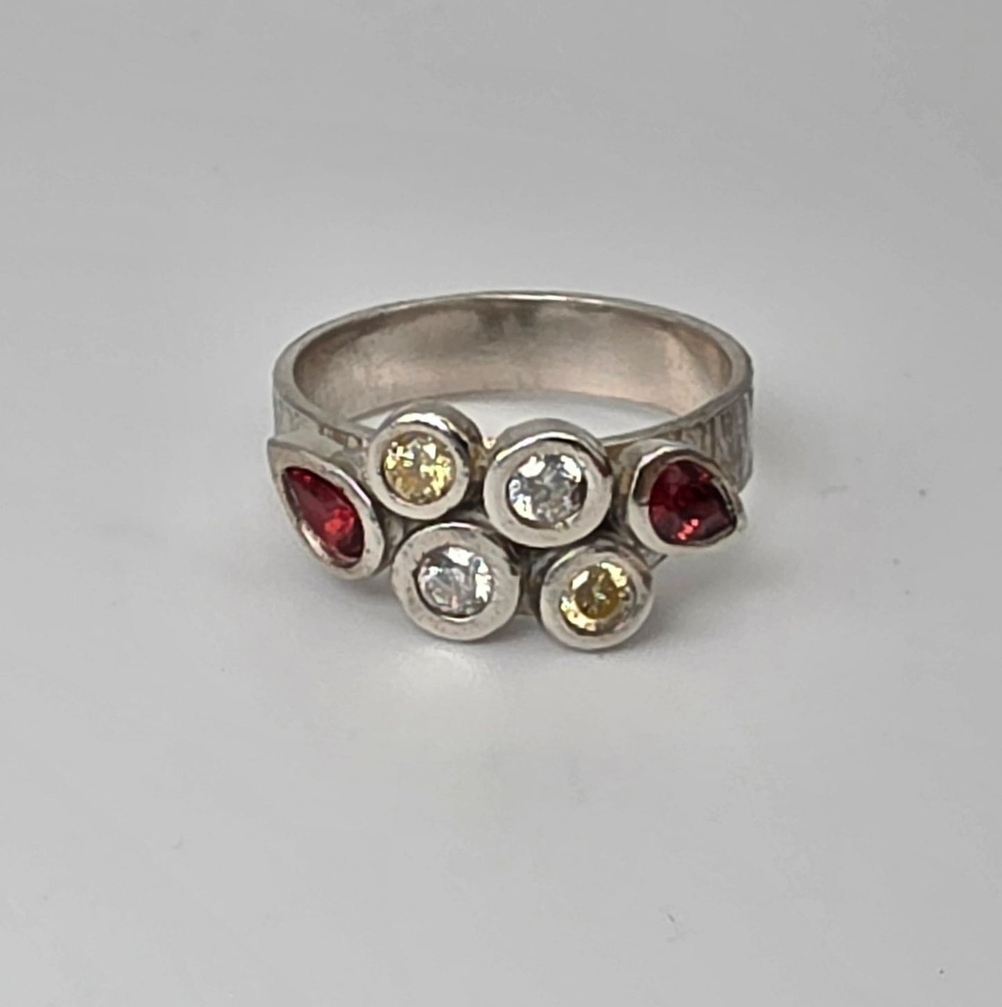 Gem Cluster Ring