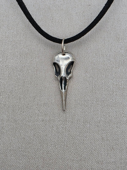 Crow Skull Necklace