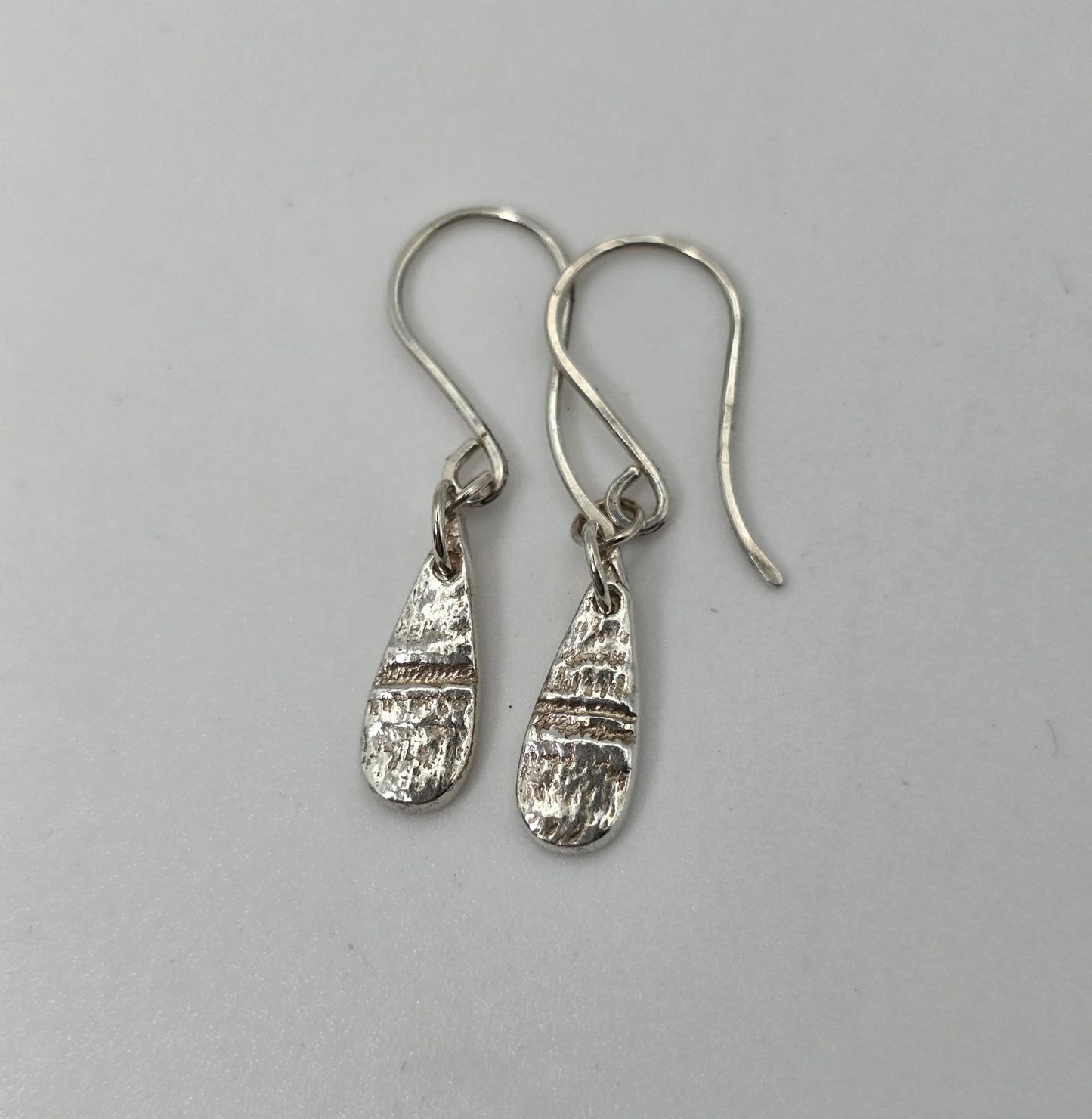 Silver Teardrop Earrings