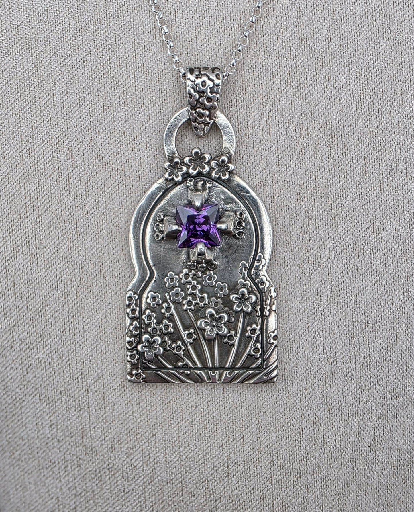 Gothic Window Necklace