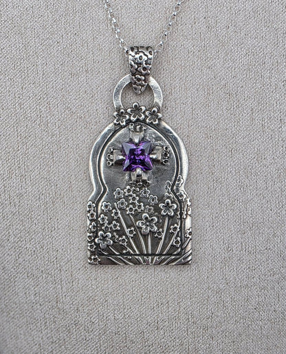 Gothic Window Necklace
