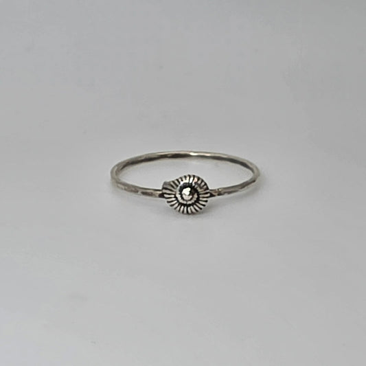 Silver Shell Ring