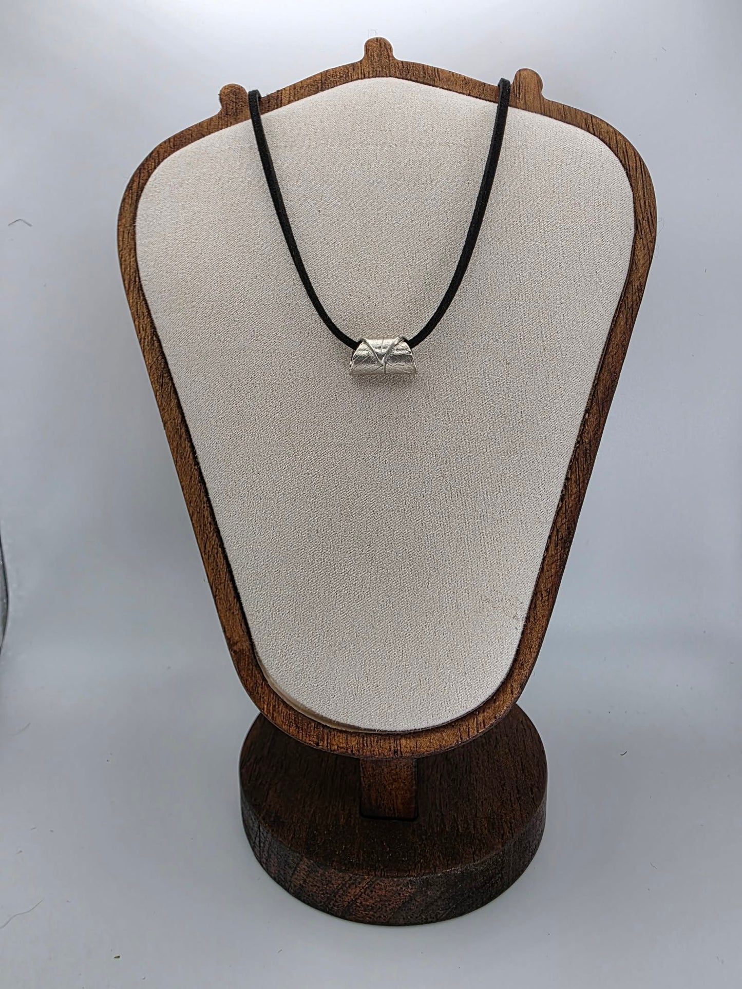 Rolled Leaf Necklace
